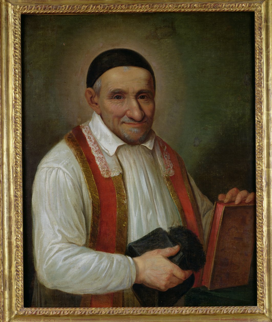 St Vincent de Paul (1581-1660) 1649 av Sébastien Bourdon