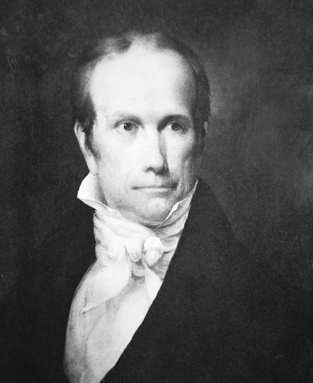 Henry Clay (1777-1852) (olja på duk) av School American