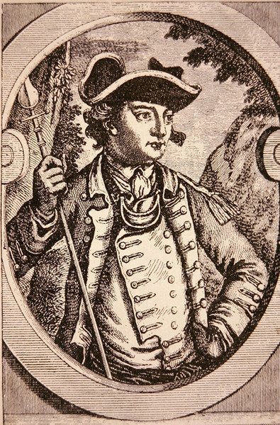 John Sullivan (litho) av School American