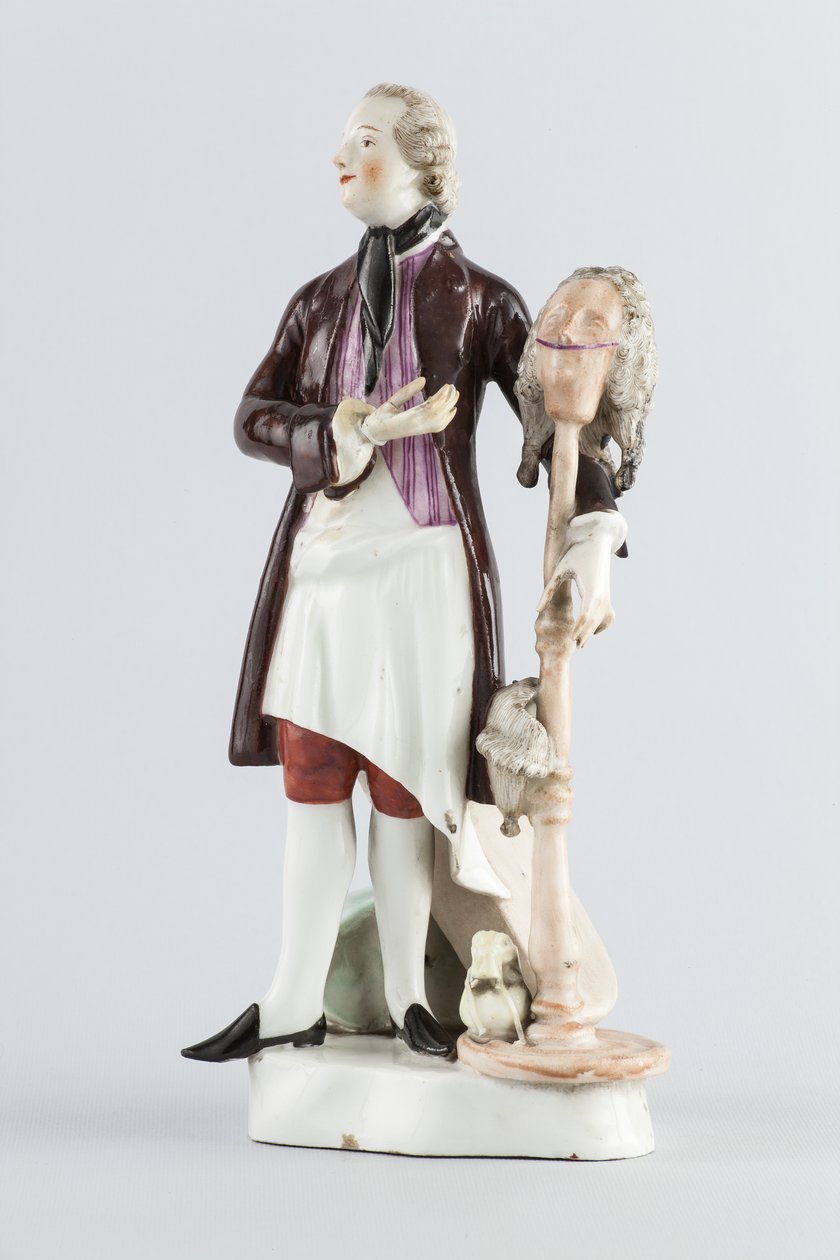 Stylist, mansfigur (porslin) av School Austrian