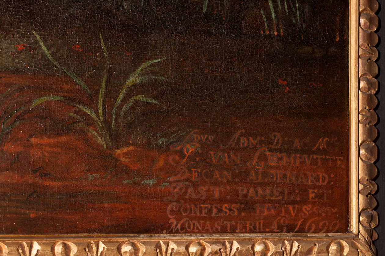 Ecstasy of Saint Teresa. 1692 (målning) av School Belgian
