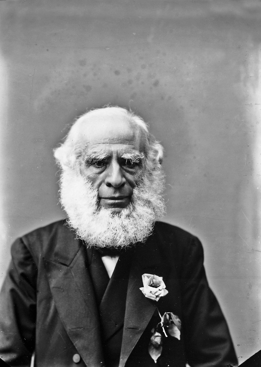 Porträtt av en äldre man av Henry Charles Fehr