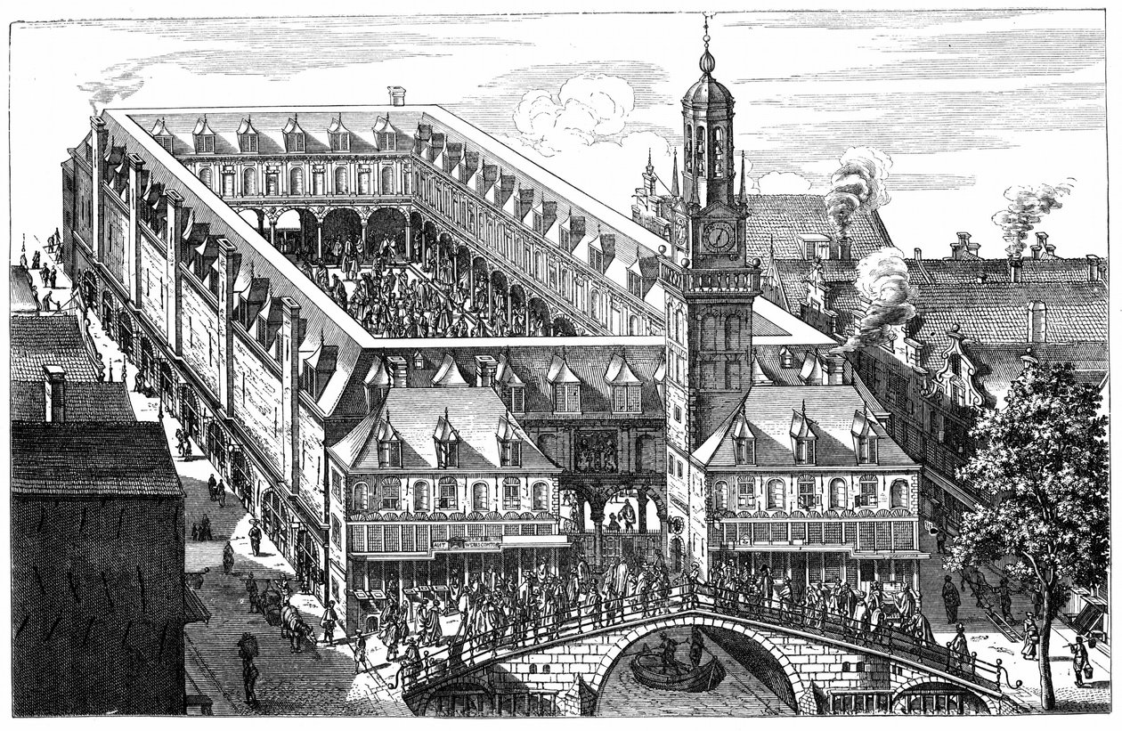 Old Stock Exchange, Amsterdam av School Dutch