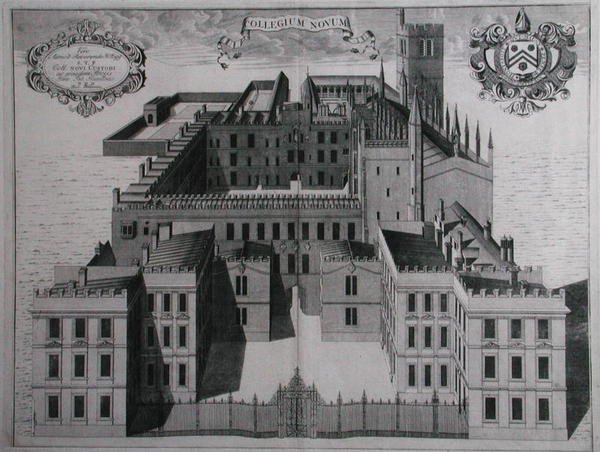 New College, Oxford (gravyr) av School English