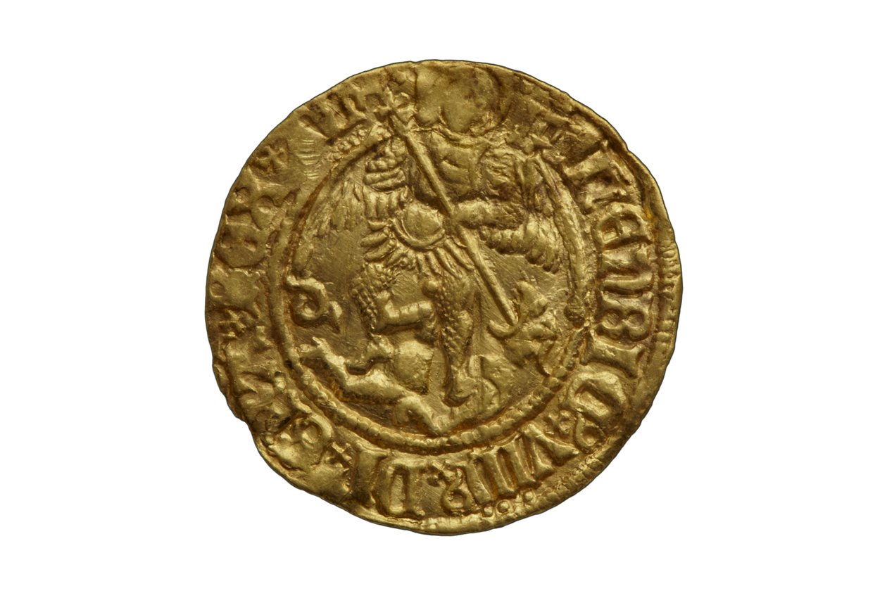 Tudormynt från Asthall Hoard av School English