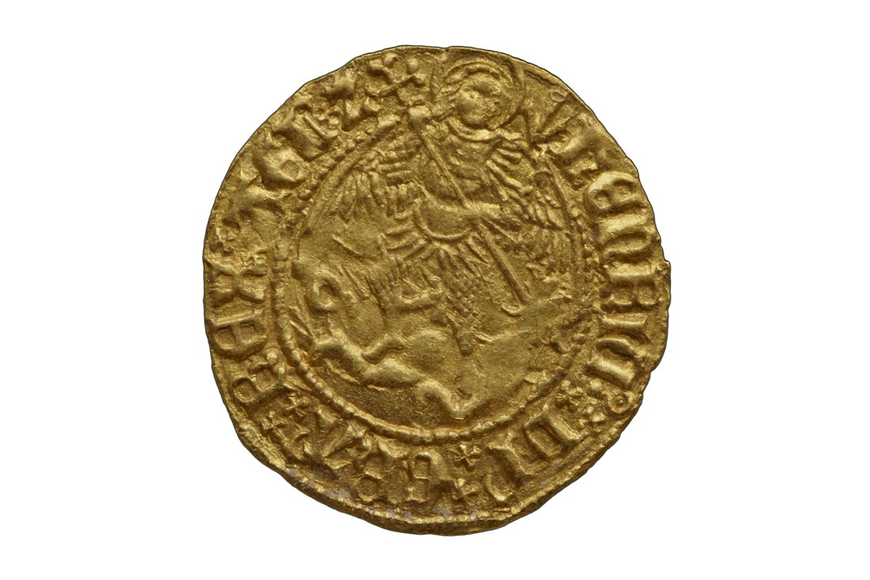 Tudormynt från Asthall Hoard av School English