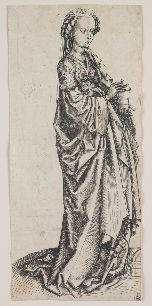 St Mary Magdalene (gravyr) av School German