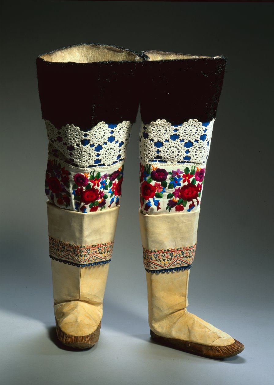 Boots, Grönland (blandade media) av School Inuit