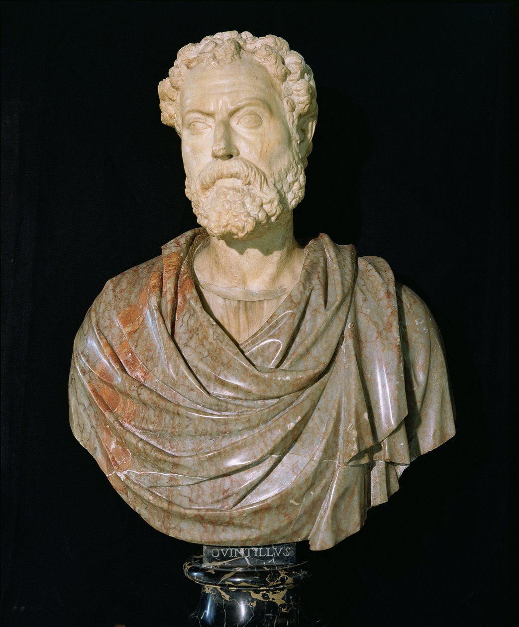 Byst av Quintilianus (marmor) av School Italian
