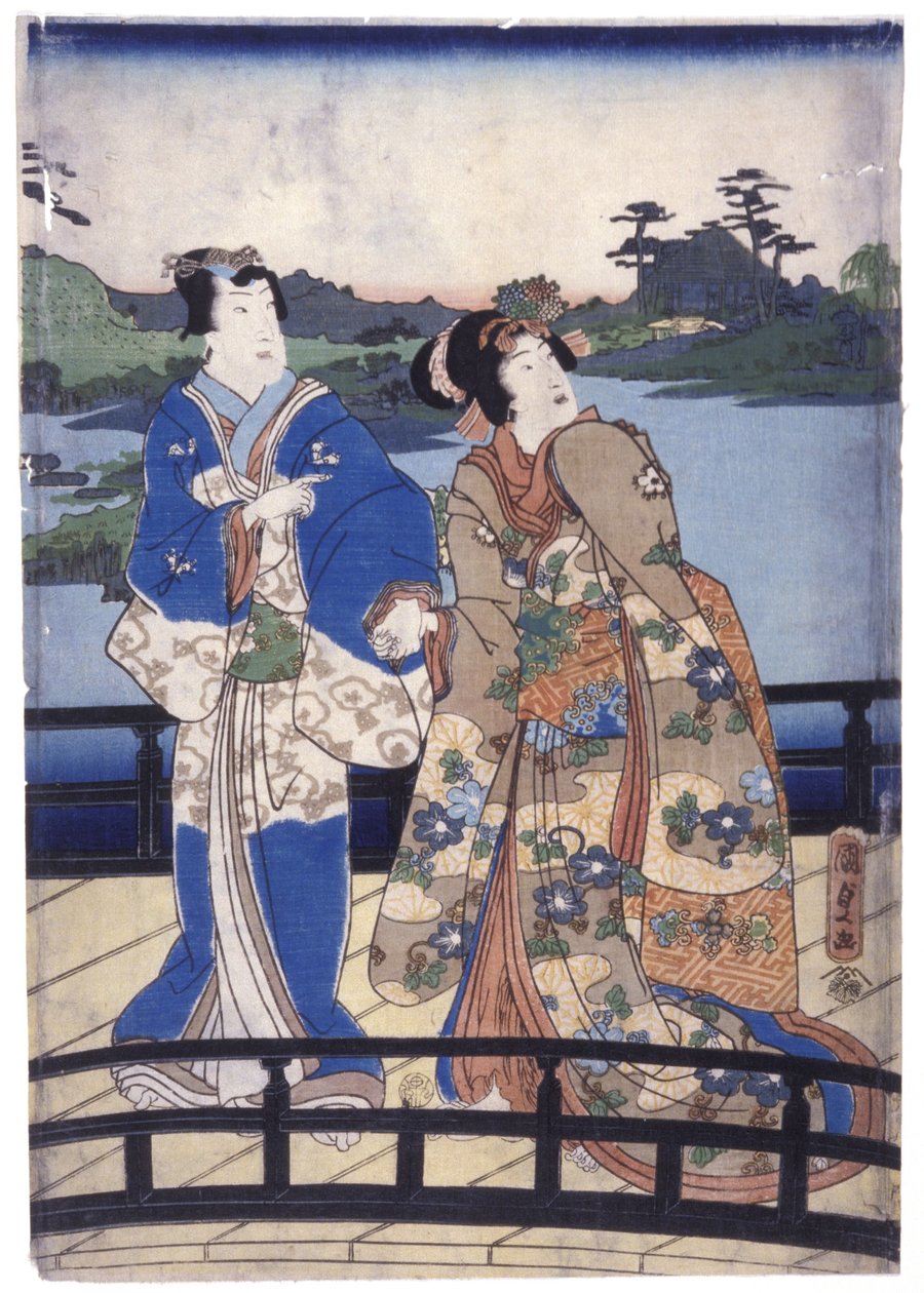 Namnlös (träsnitt i färg) av School Japanese