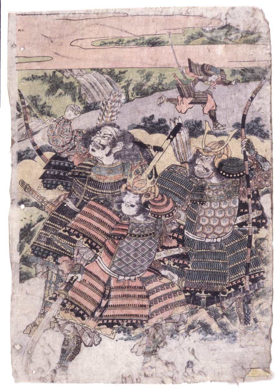 Namnlös (träsnitt i färg) av School Japanese