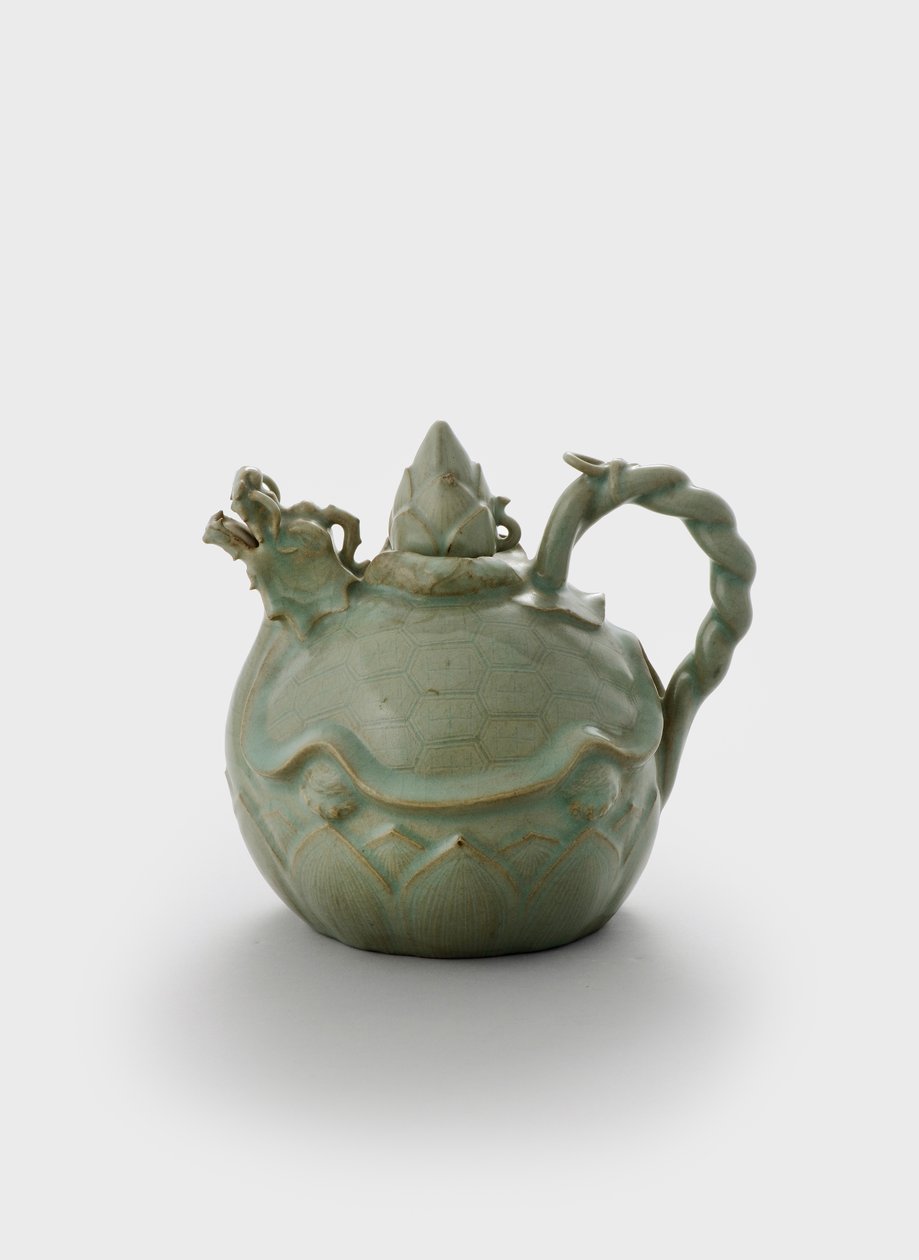 Ewer (stengods med celadonglasyr) av School Korean