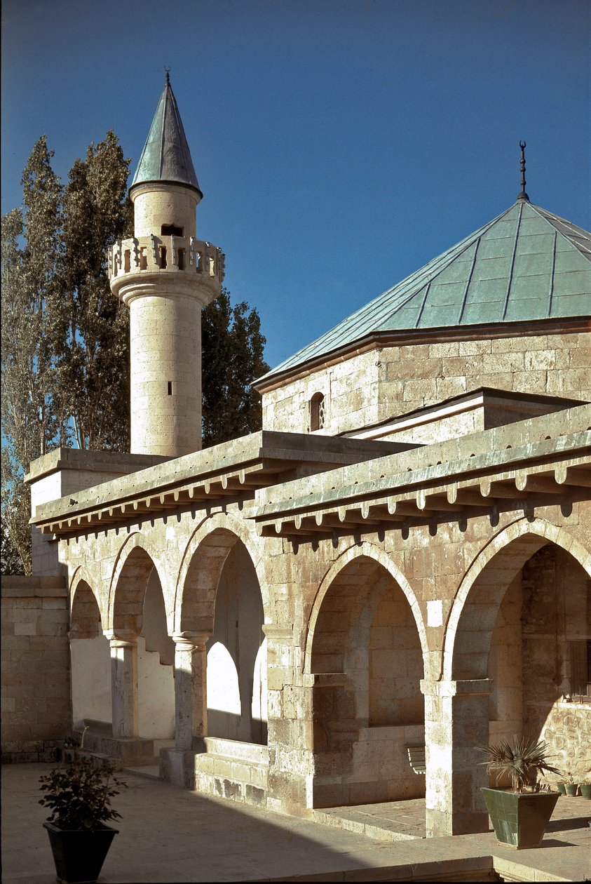 Klostret med virvlande dervischer av School Ottoman