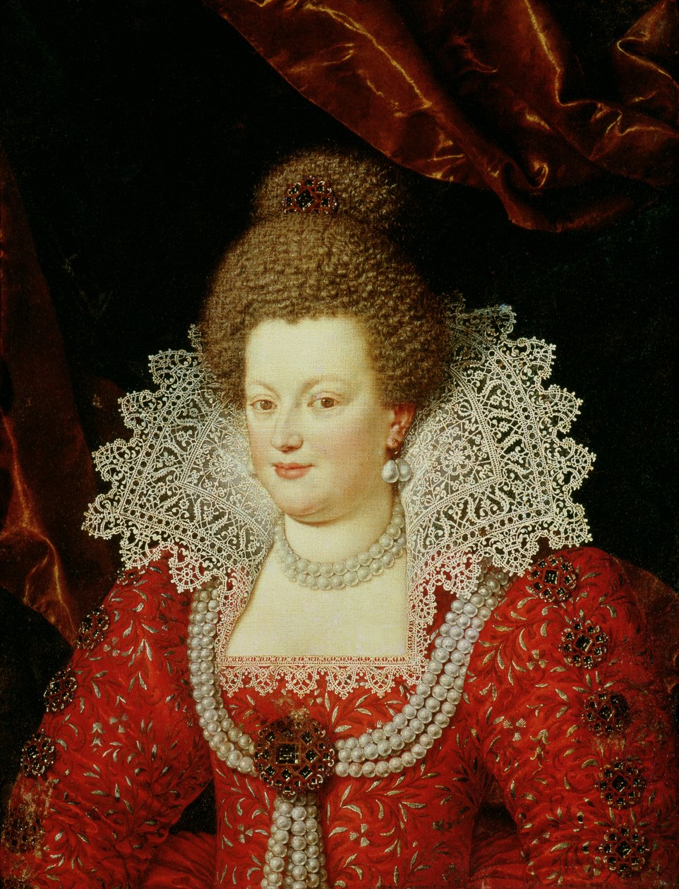 Ata o Marie de Medici (1573-1642) sau av Scipione Pulzone