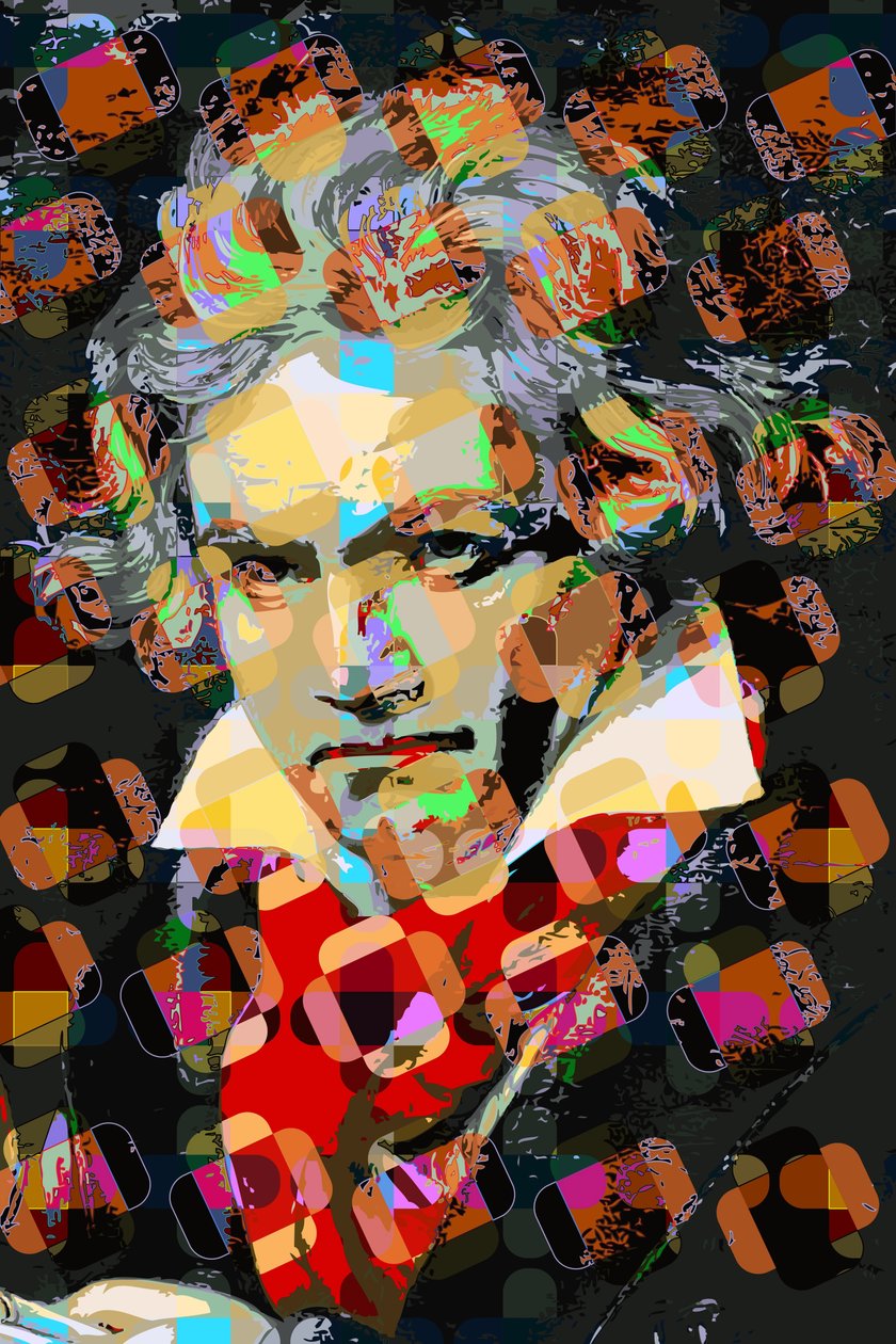 Ludwig van Beethoven (digital) av Scott J. Davis