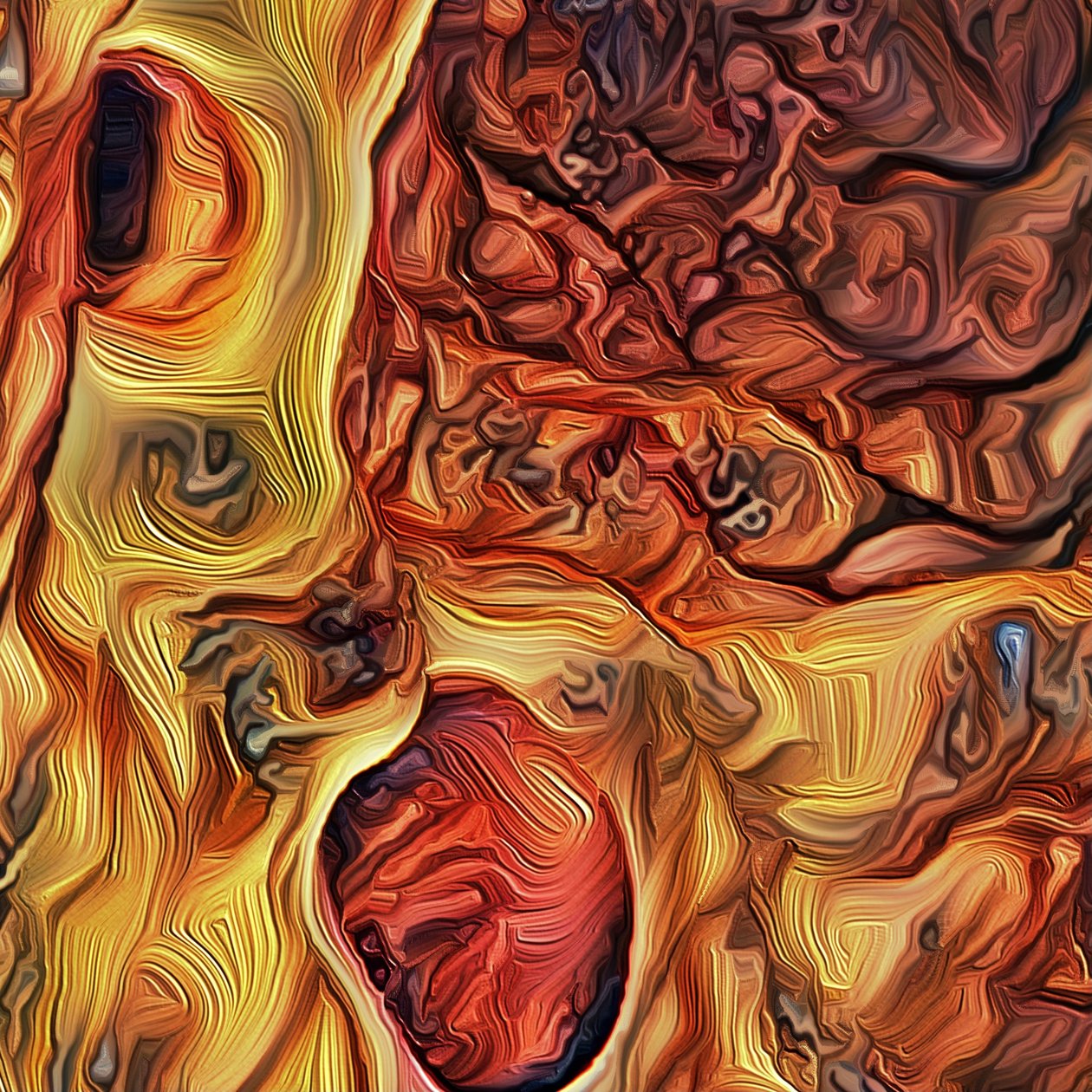 Holes, 2021 (digitalt) av Scott J. Davis