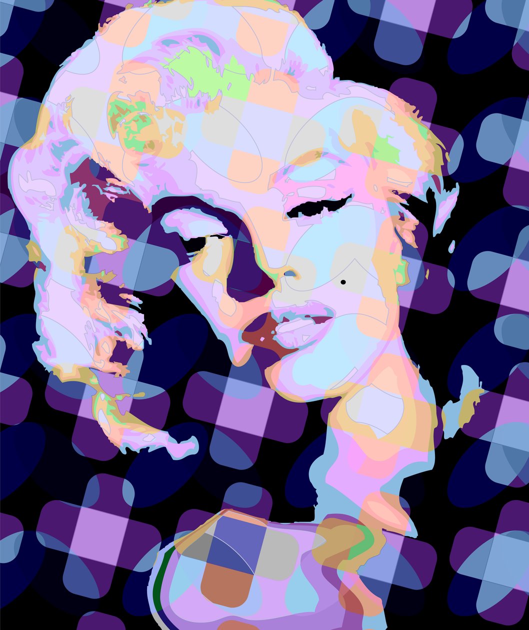 Marilyn Monroe (digital) av Scott J. Davis