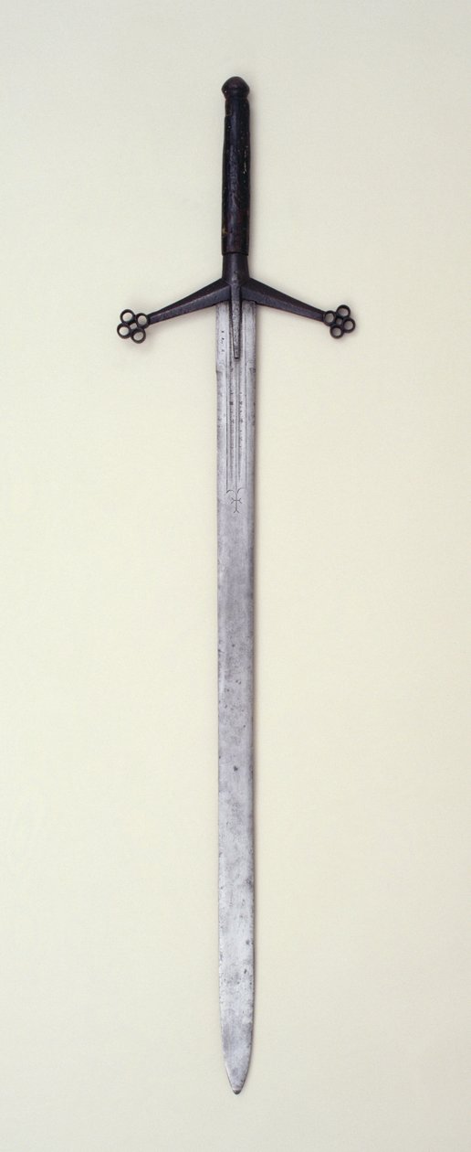 Claymore, c.1500-30 (stål) av Scottish School