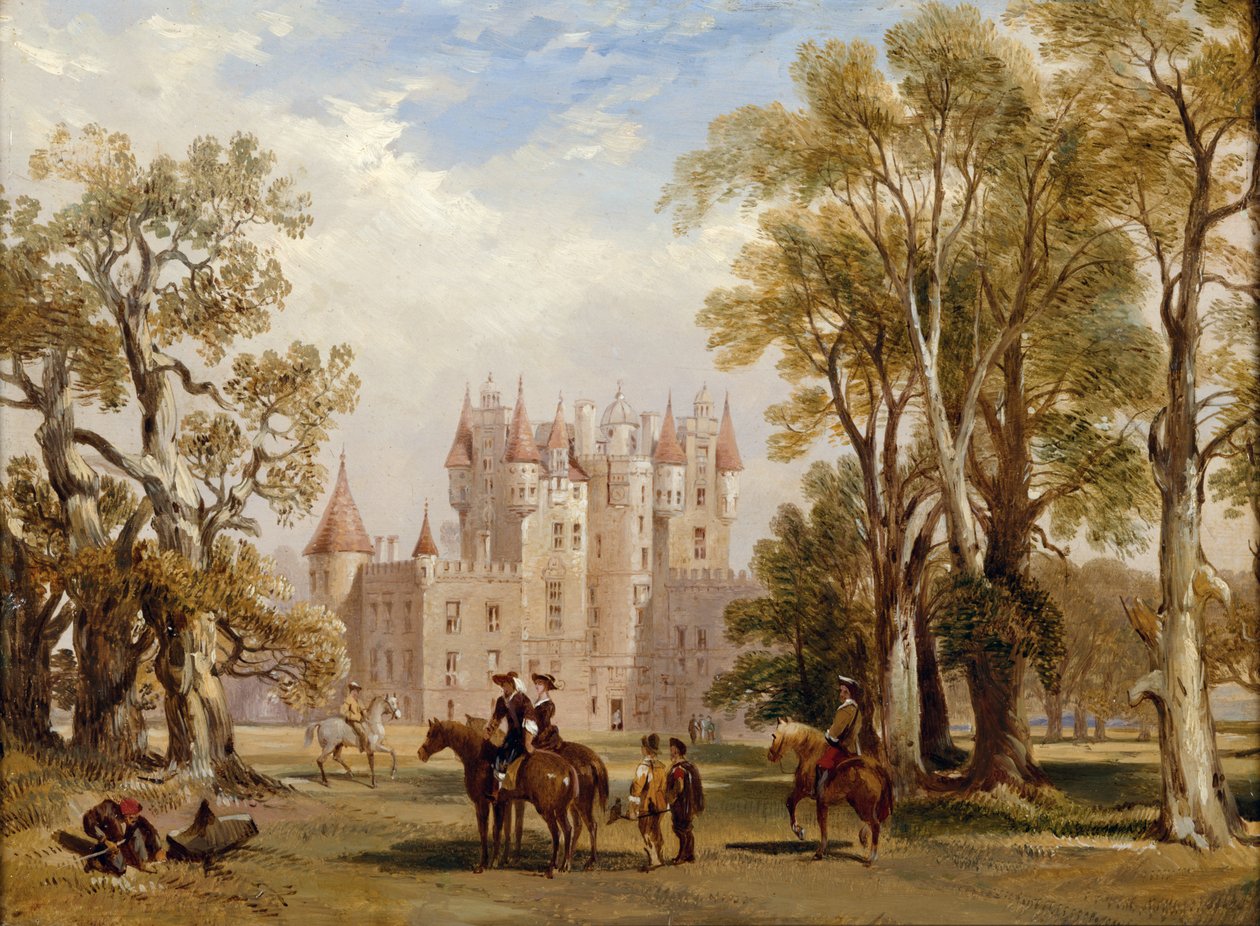Glamis slott, Angus av Scottish School