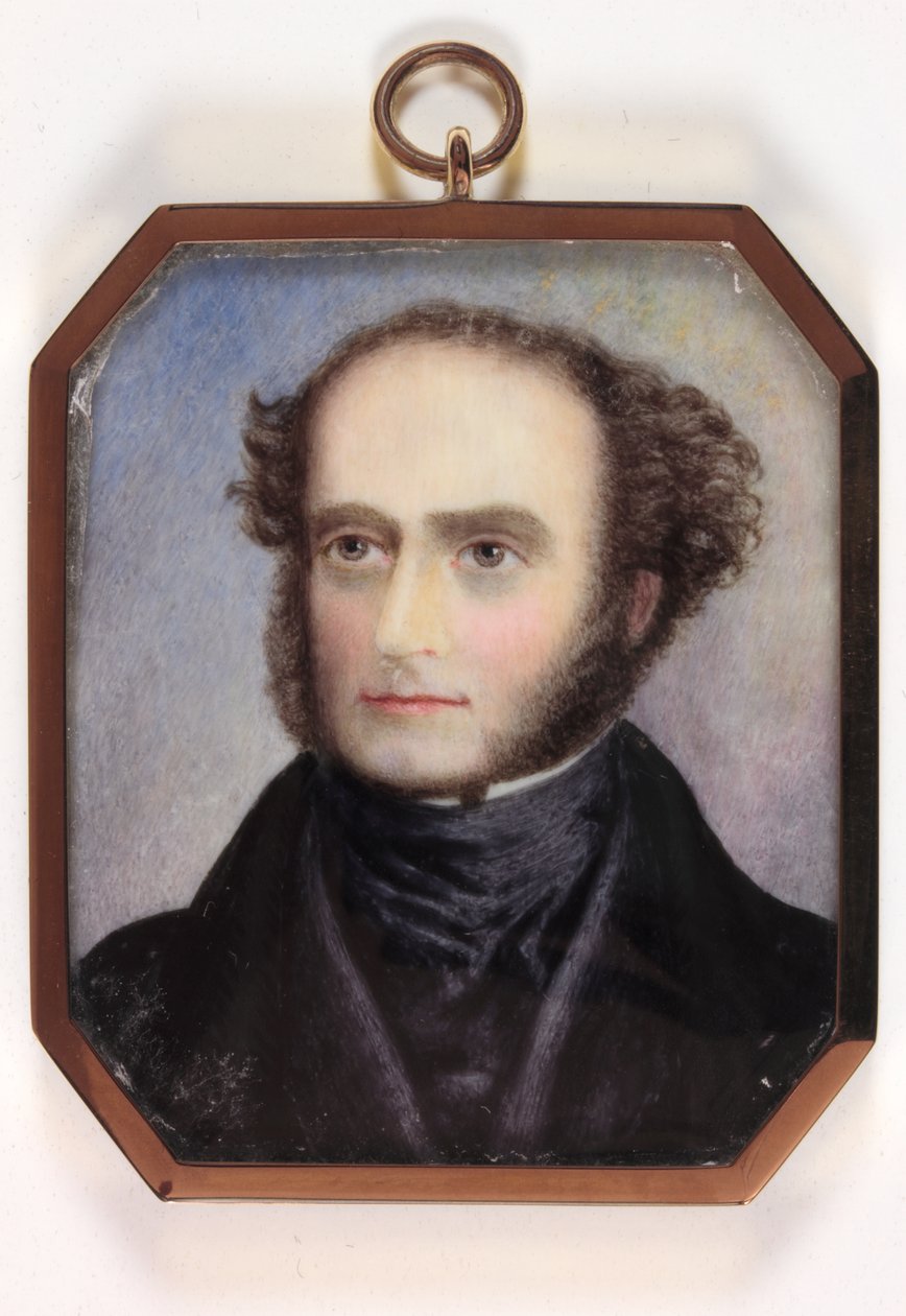 Lord George Bentinck (emalj) av Scottish School