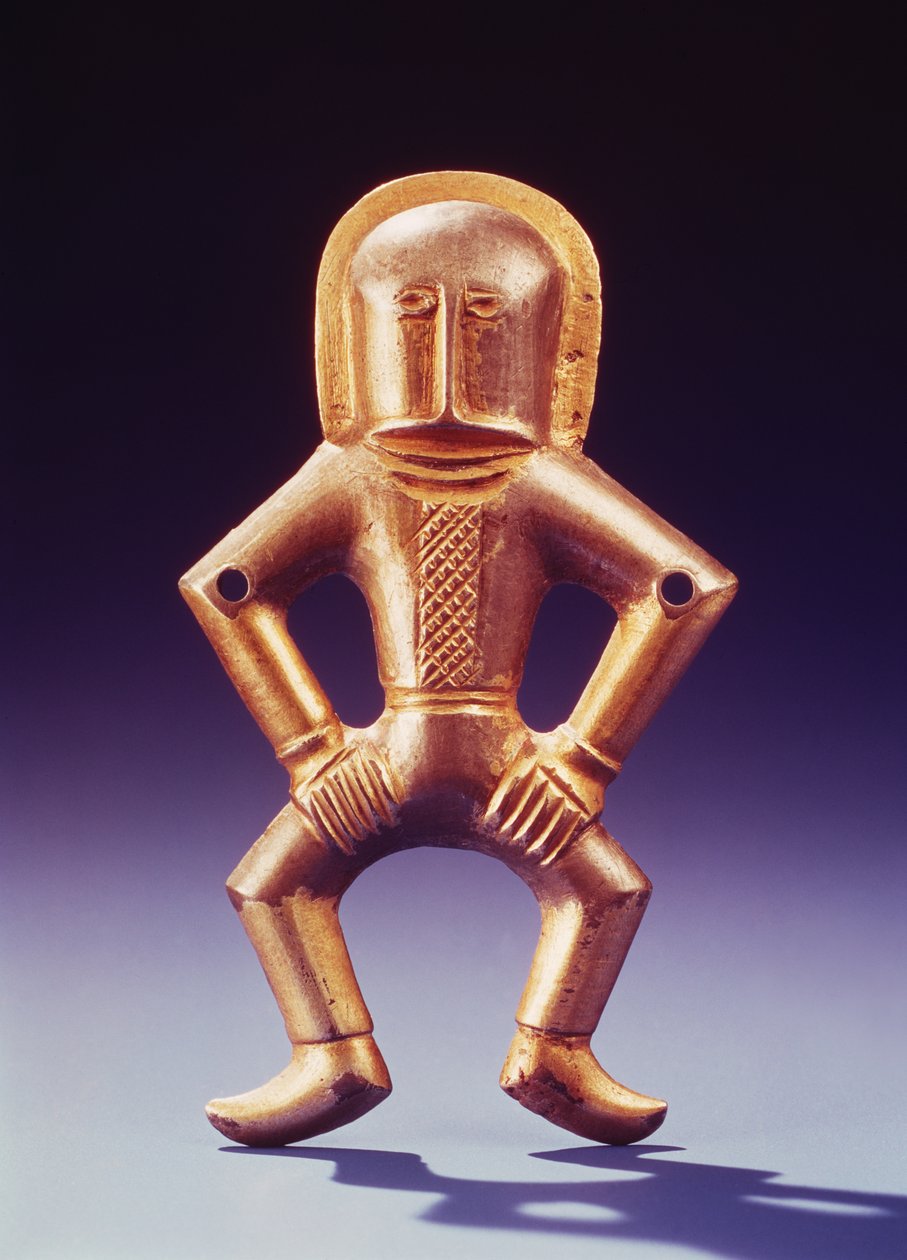 Hästnomad (förgylld silver) av Scythian