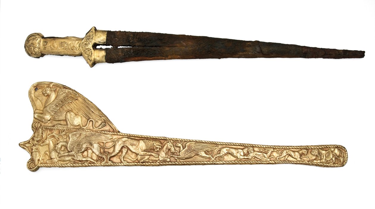 Svärd med slida, 600-500-talet. före Kristus av Scythian