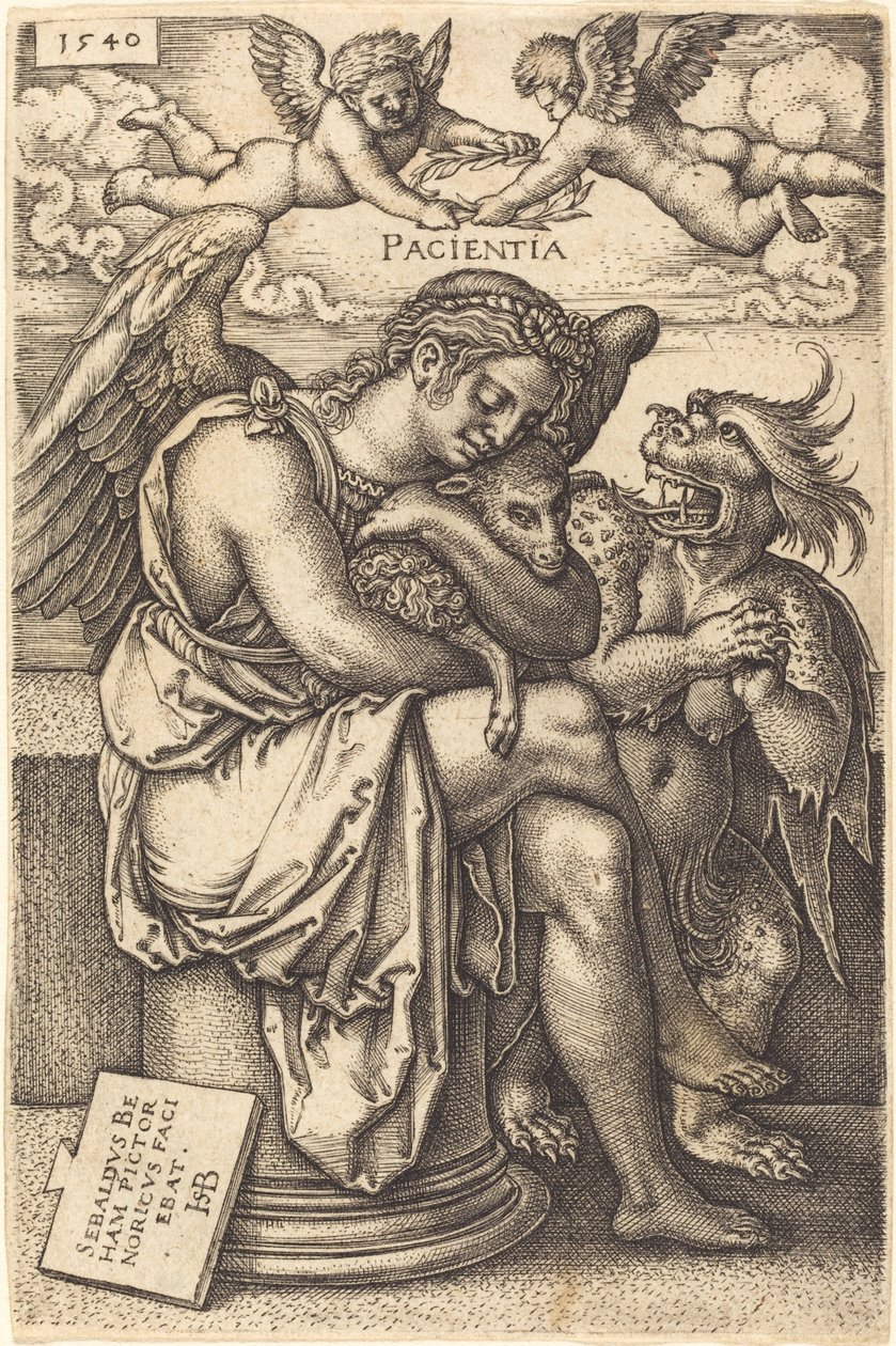 Tålamod av Sebald Beham