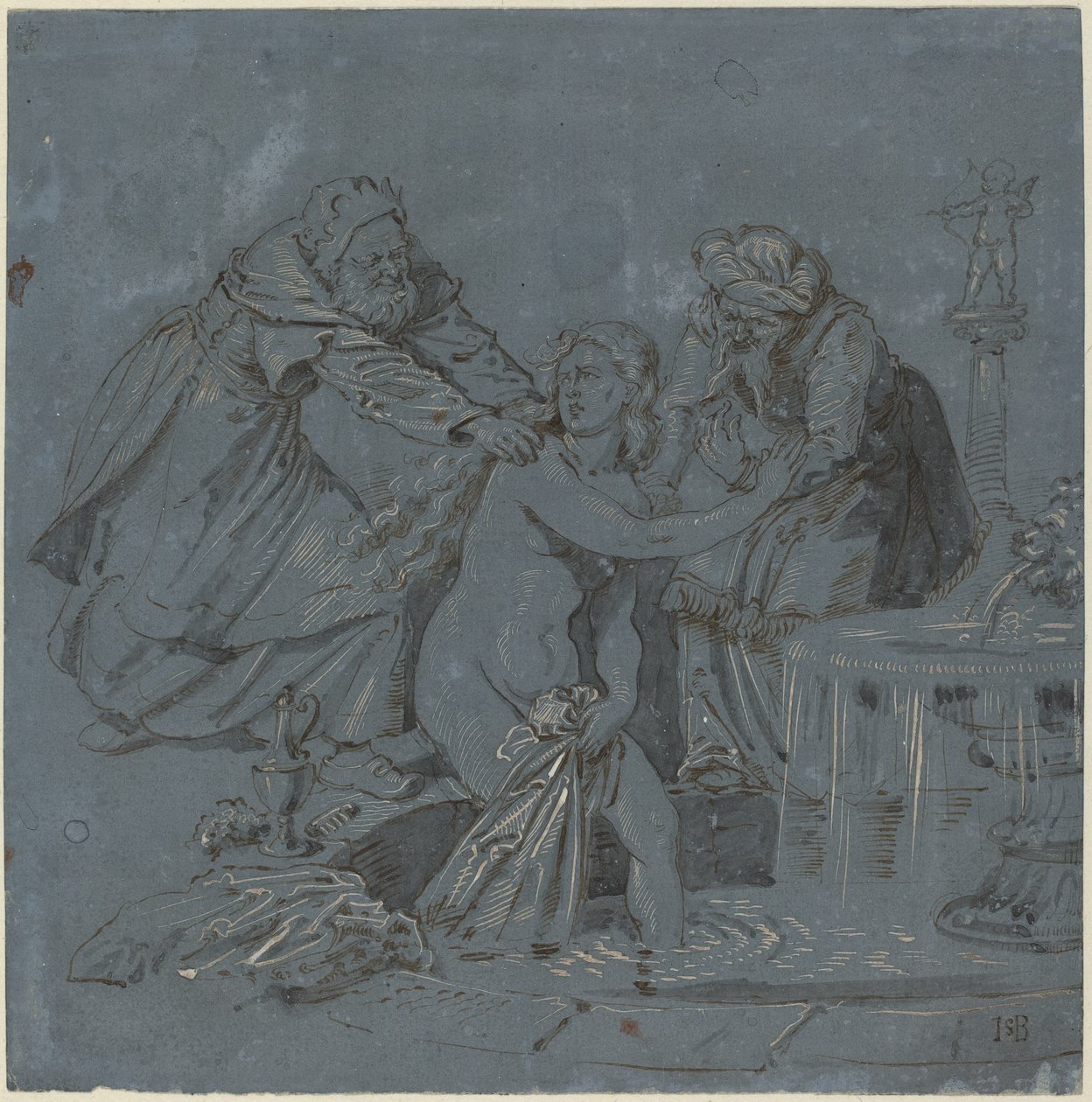 Susanna och de äldre av Sebald Beham