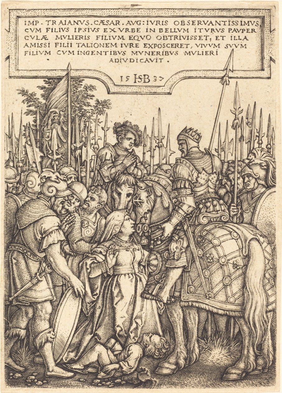 Trajanus dom av Sebald Beham