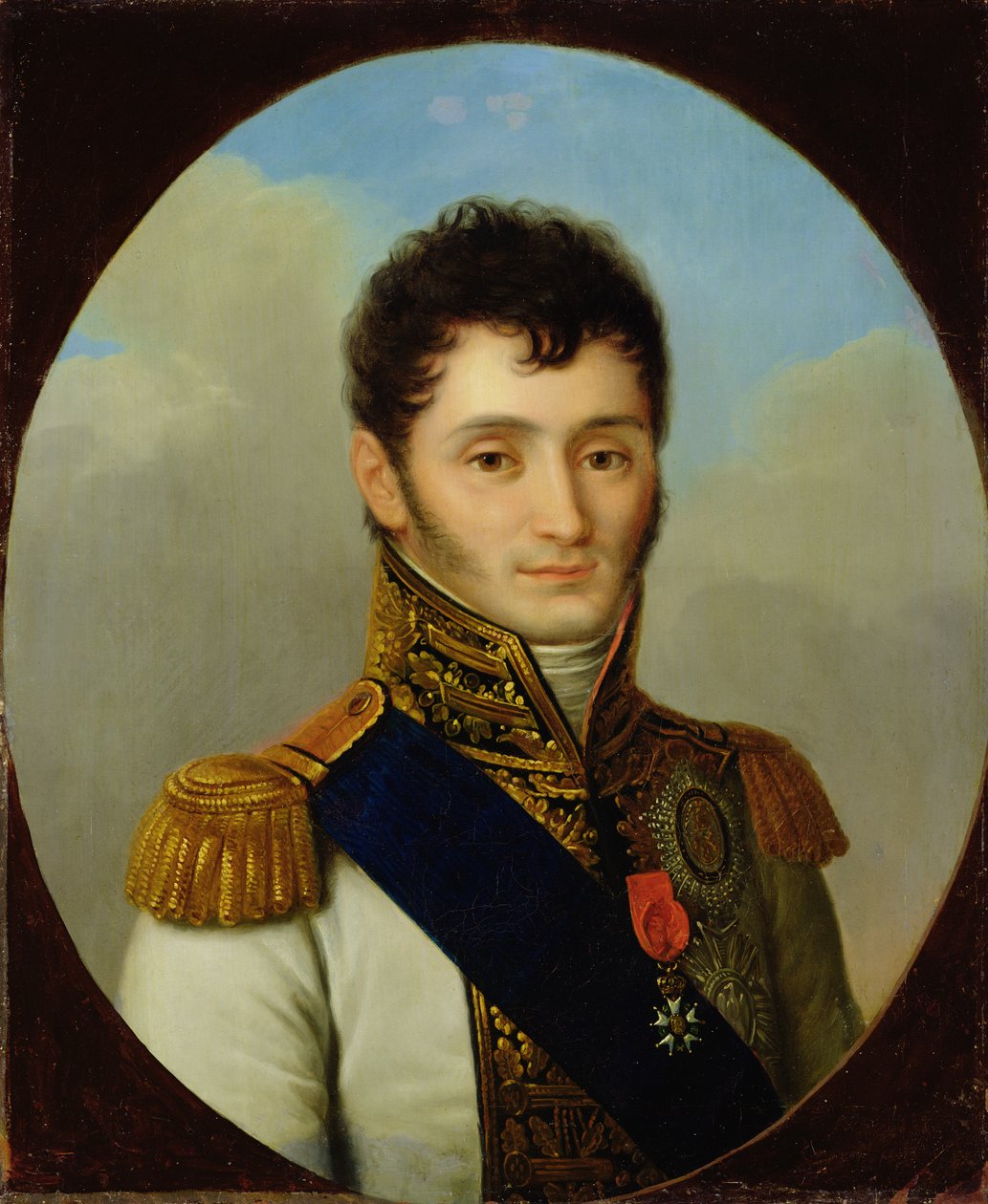 Porträtt av kung Hieronymus, ca 1808 av Sebastian Weygandt