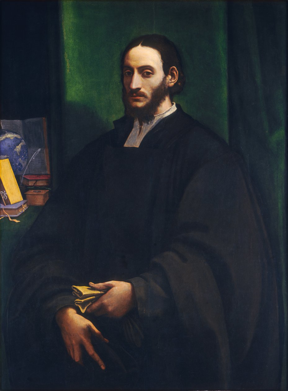 Portrait of a Humanist av Sebastiano del Piombo