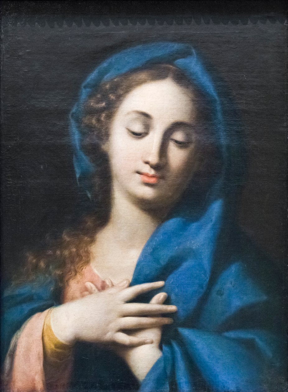 Madonna (olja på duk) av Sebastiano Conca