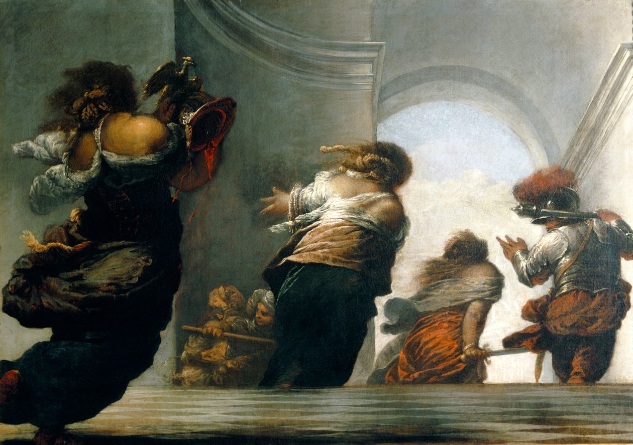 Janus tempel, 1600-talet av Sebastiano Mazzoni