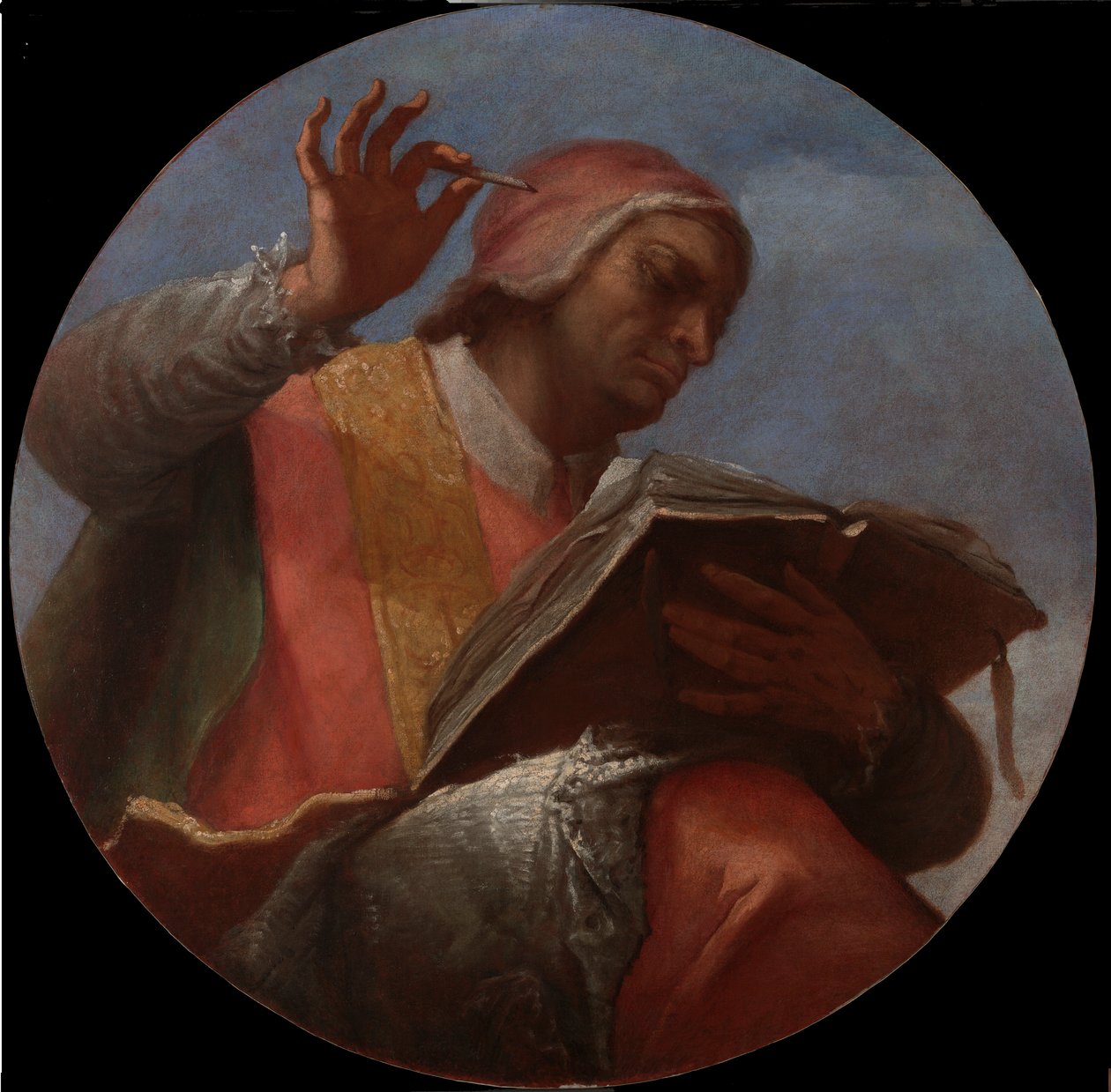 Sankt Gregorius den store av Sebastiano Ricci