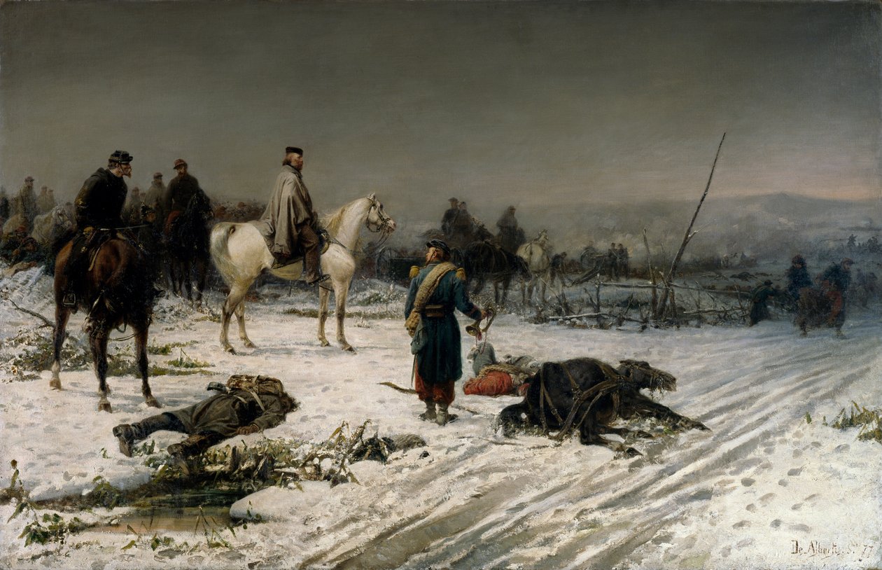 Garibaldi i Dijon av Sebastiano de Albertis