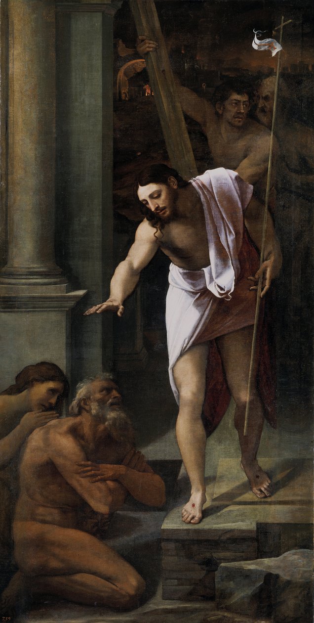 Kristus i Limbo av Sebastiano del Piombo