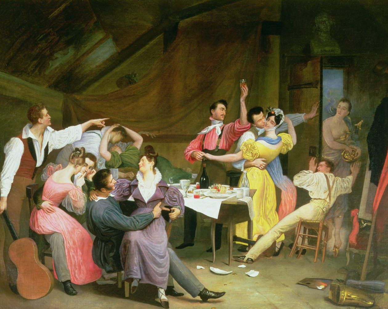 Böhmen, 1831 av Sebastien Dulac