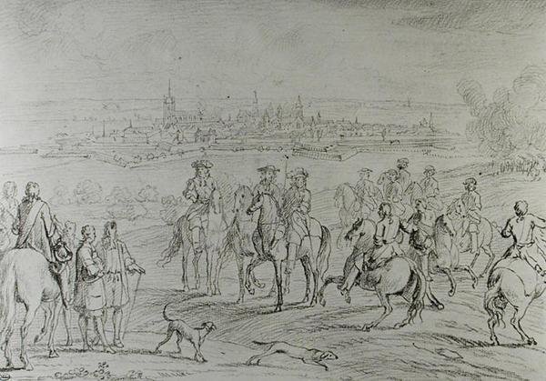 Belägringen av Oudenaarde av Sebastien I Le Clerc