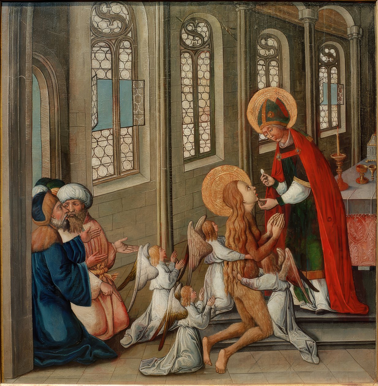 Maria Magdalenas sista nattvard av Seeschwäbischer Meister