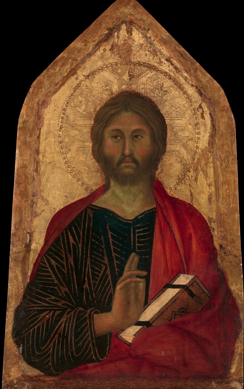 Kristus välsignelse, ca. 1311. av Segna di Buonaventura