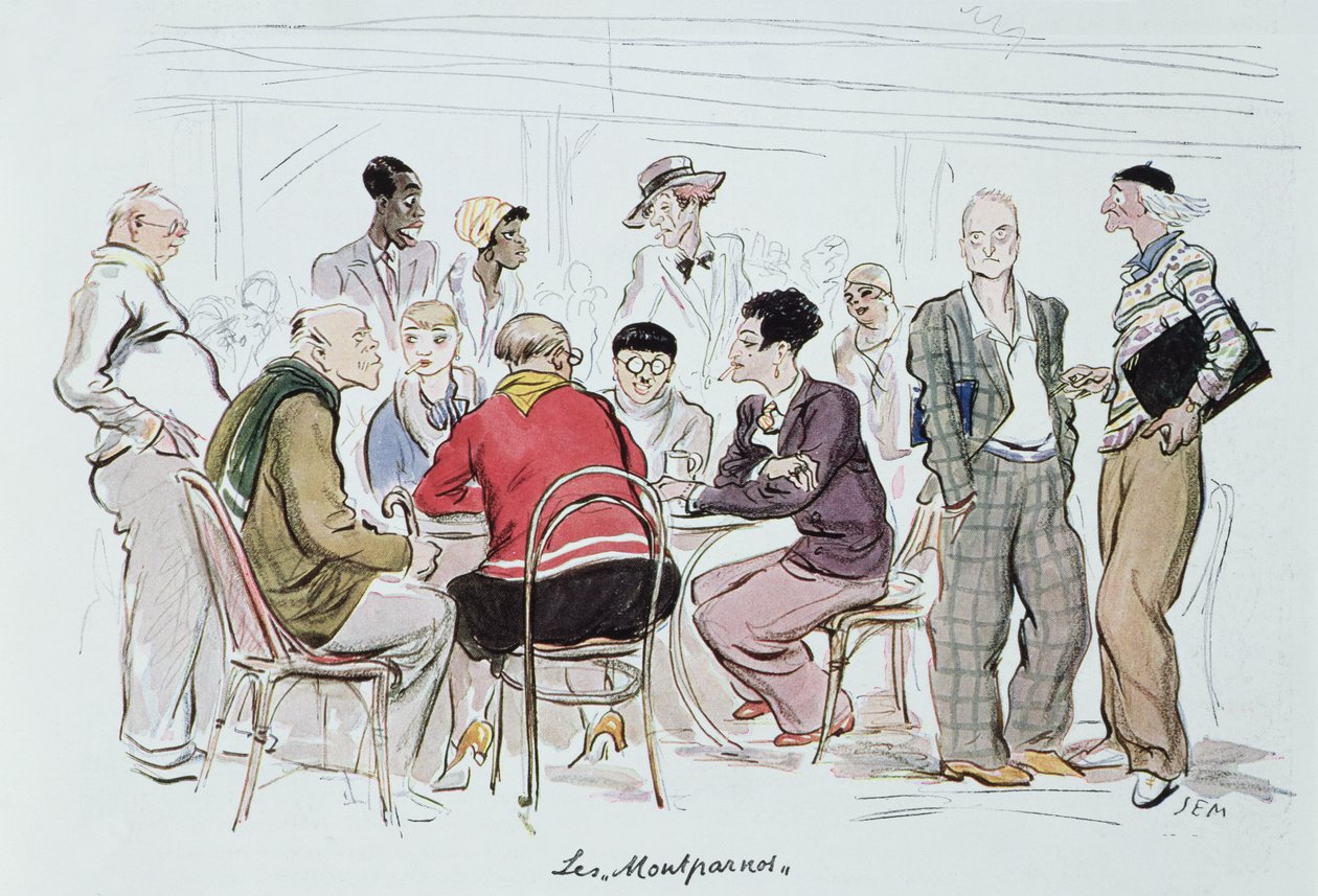 Montparnos, 1929 av Sem