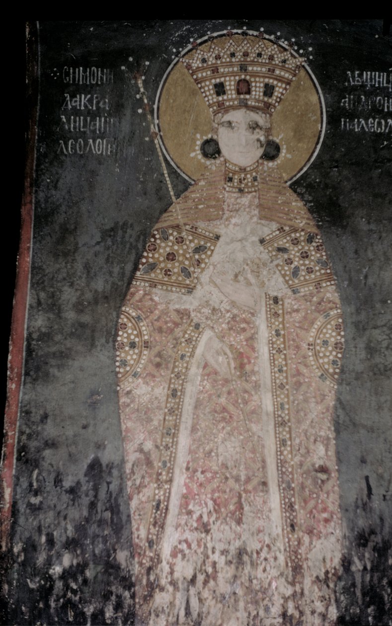 Drottning Simonis, 1131-21 av Serbian School