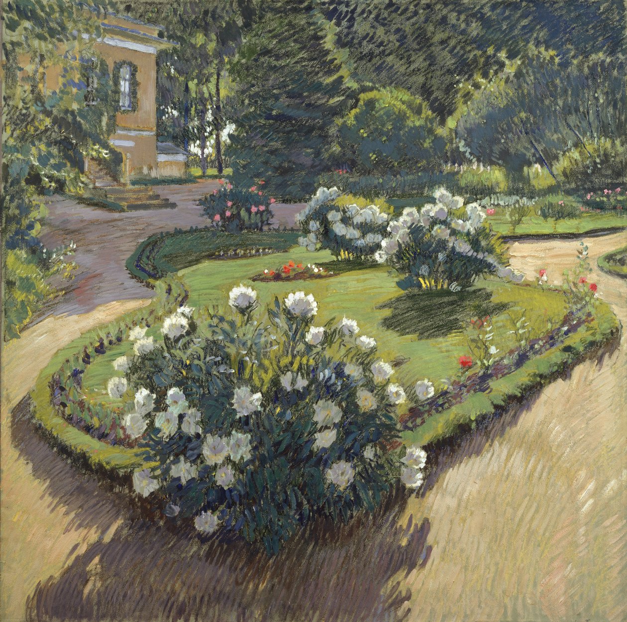 En trädgård, 1910 av Sergei Arsenevich Vinogradov