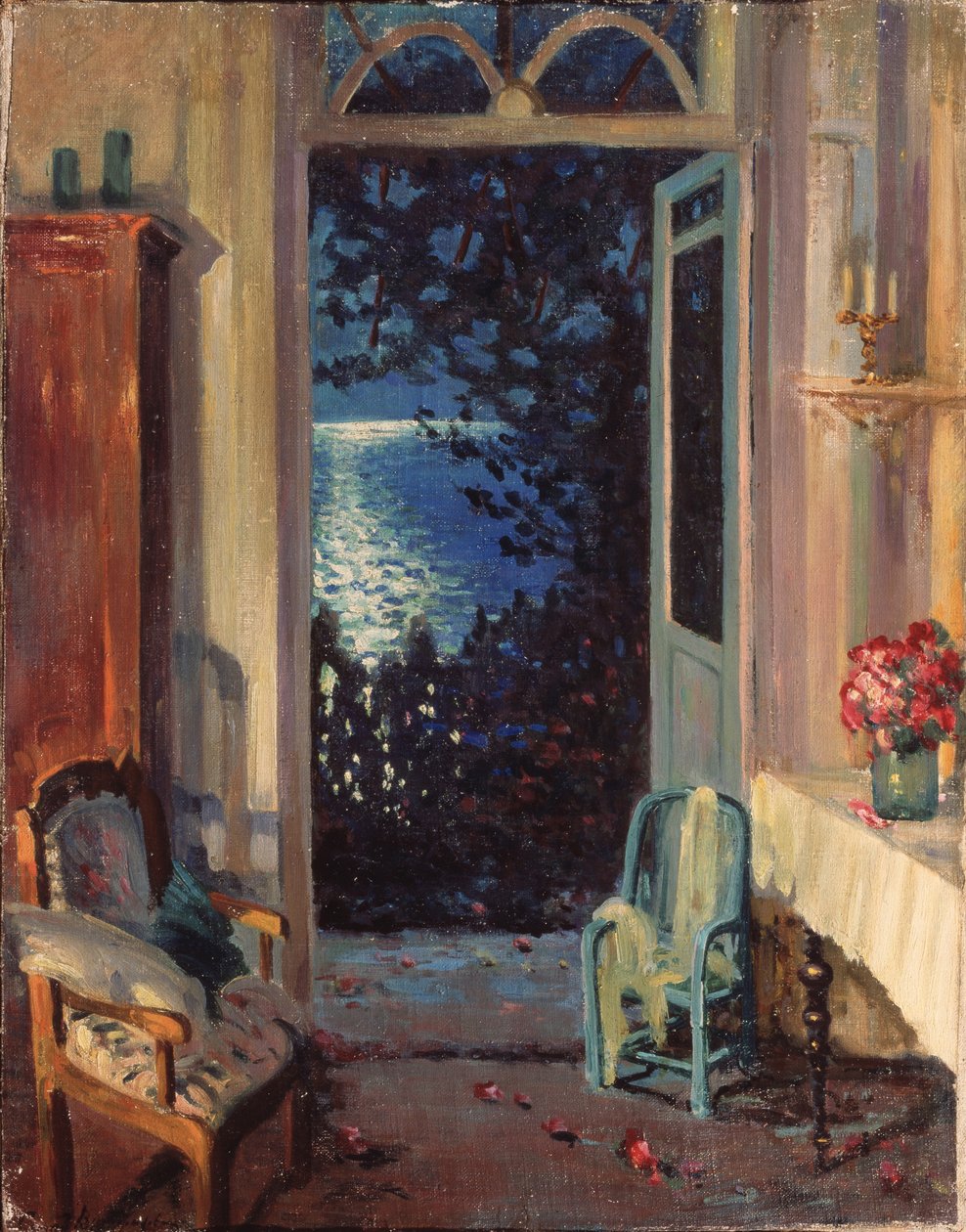 Södra natten, 1915 av Sergei Arsenevich Vinogradov