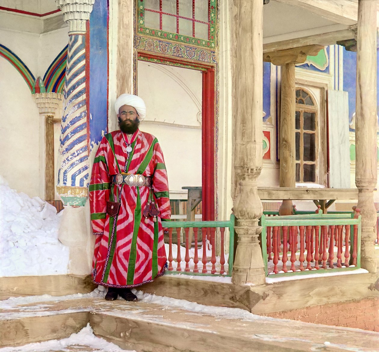 Byråkrat i Bukhara av Sergei Mikhailovich Prokudin Gorskii