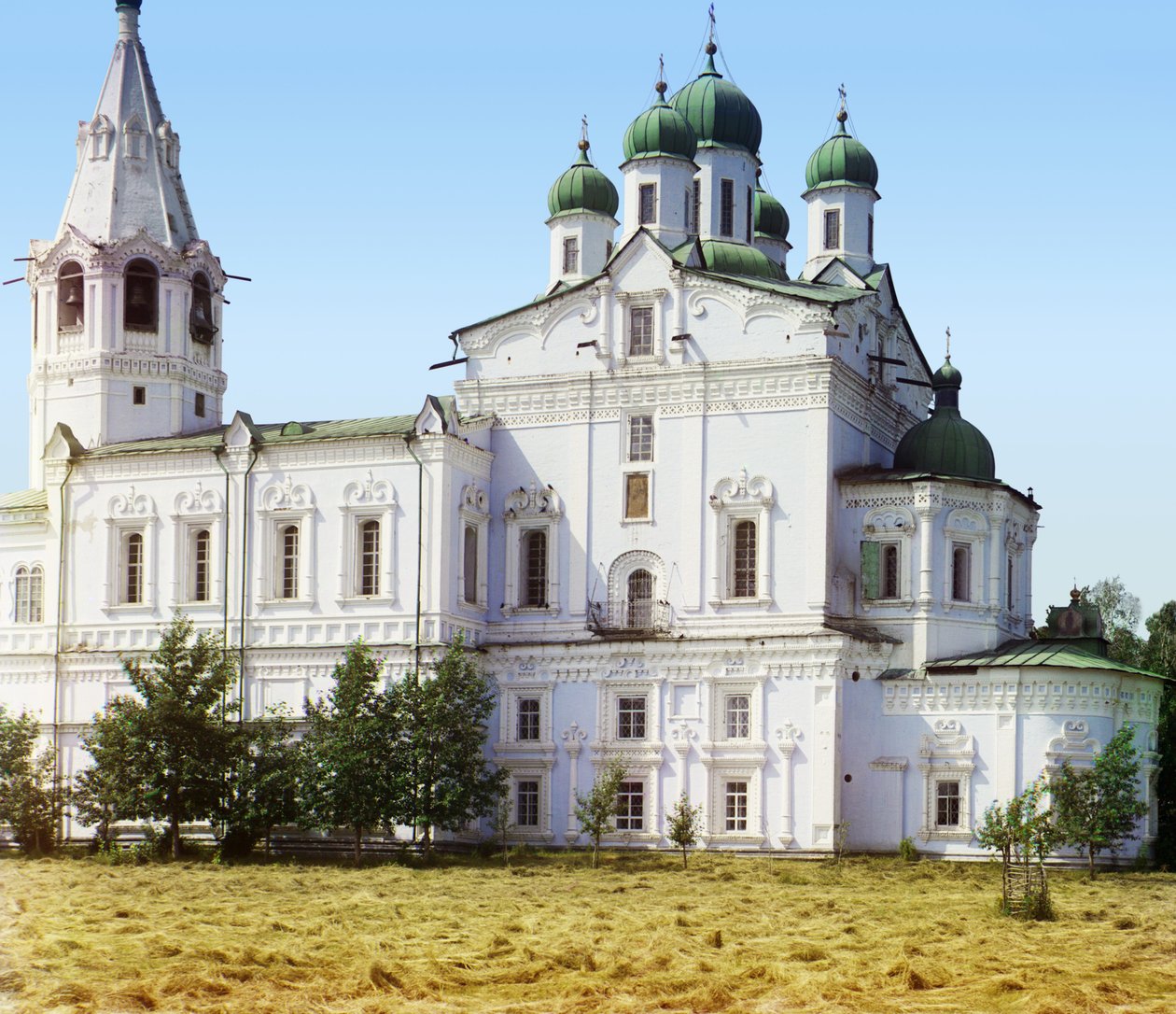 Assumption Cathedral i Dalmatov-klostret, 1905-1915 av Sergey Prokudin Gorsky