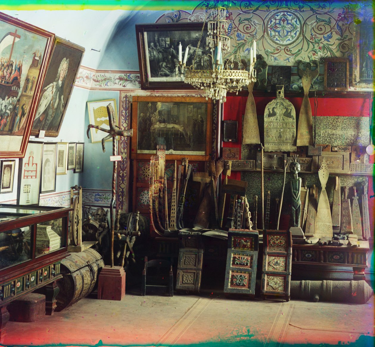 Ionas rum i Rostov Kreml, 1905-1915 av Sergey Prokudin Gorsky