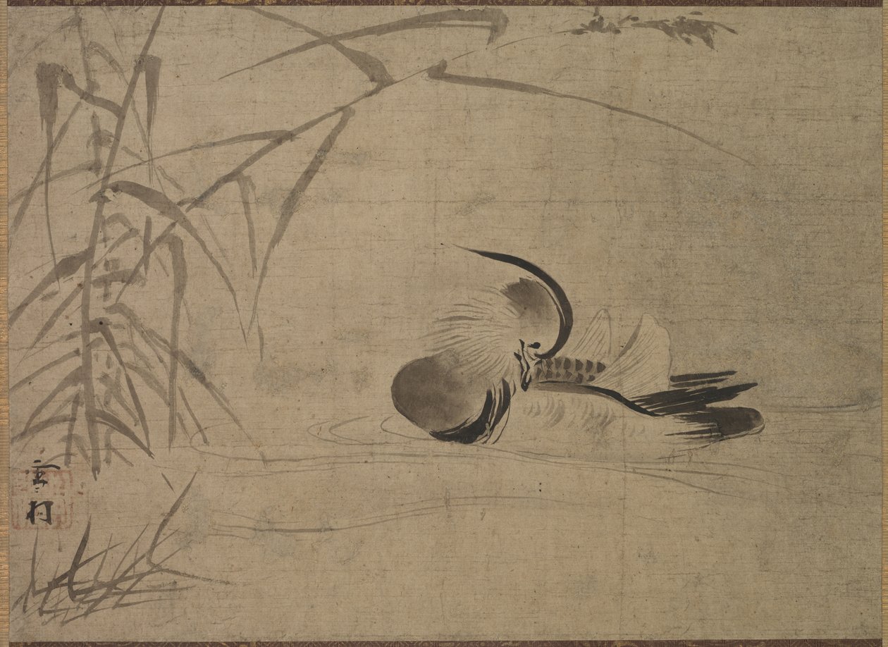 Mandarin Anka, 1500-tal. av Sesson Shkei