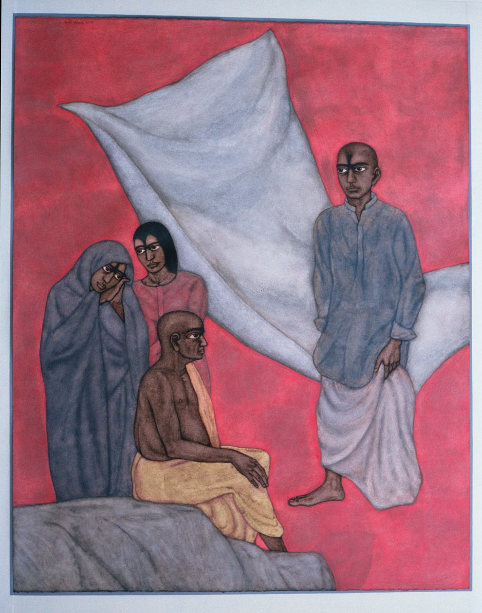 Resurrection - the Real and The Unreal, 1996 (wc på papper) av Shanti Panchal