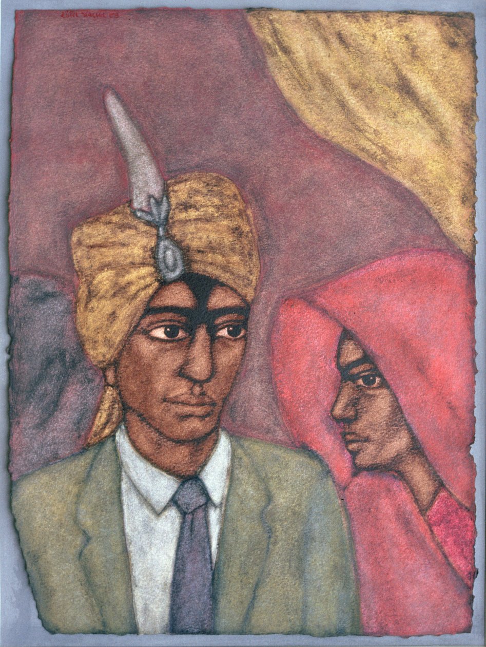 Unionen, 1993 (wc på papper) av Shanti Panchal